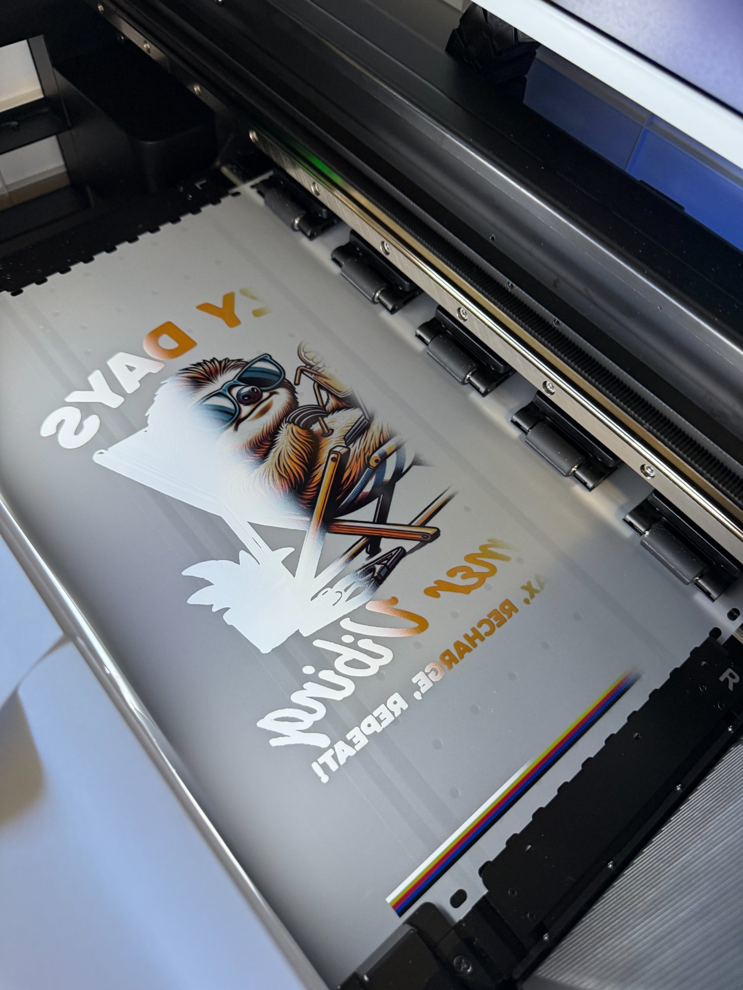 Full colour DTF transfer printing — Brisbane